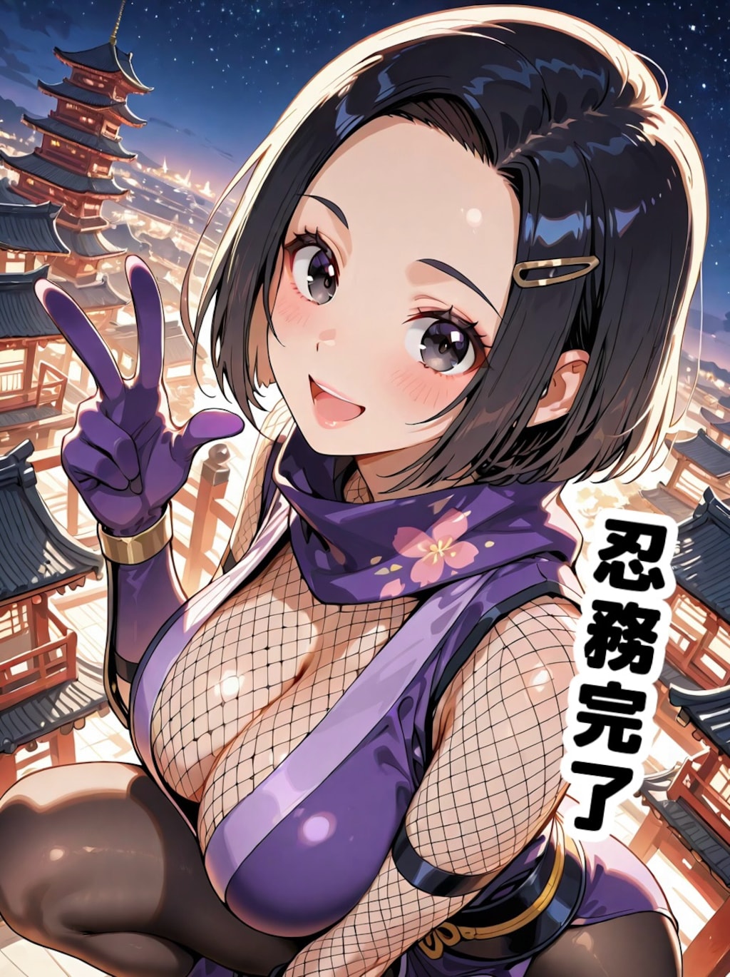 忍務完了(^-^)v