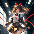 HiGHScHOOL+WaRS 迷彩女子高生 6枚目