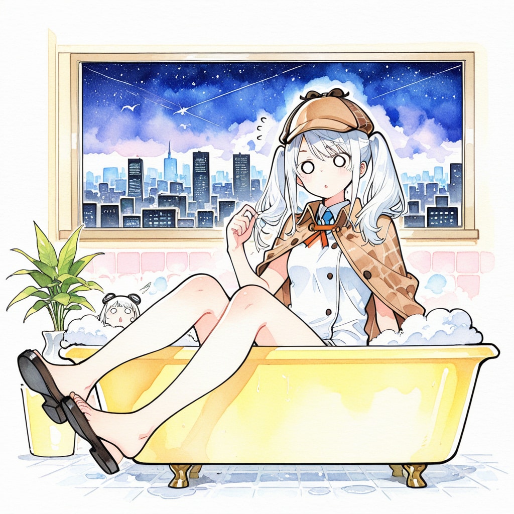 探偵の白髪ちゃん