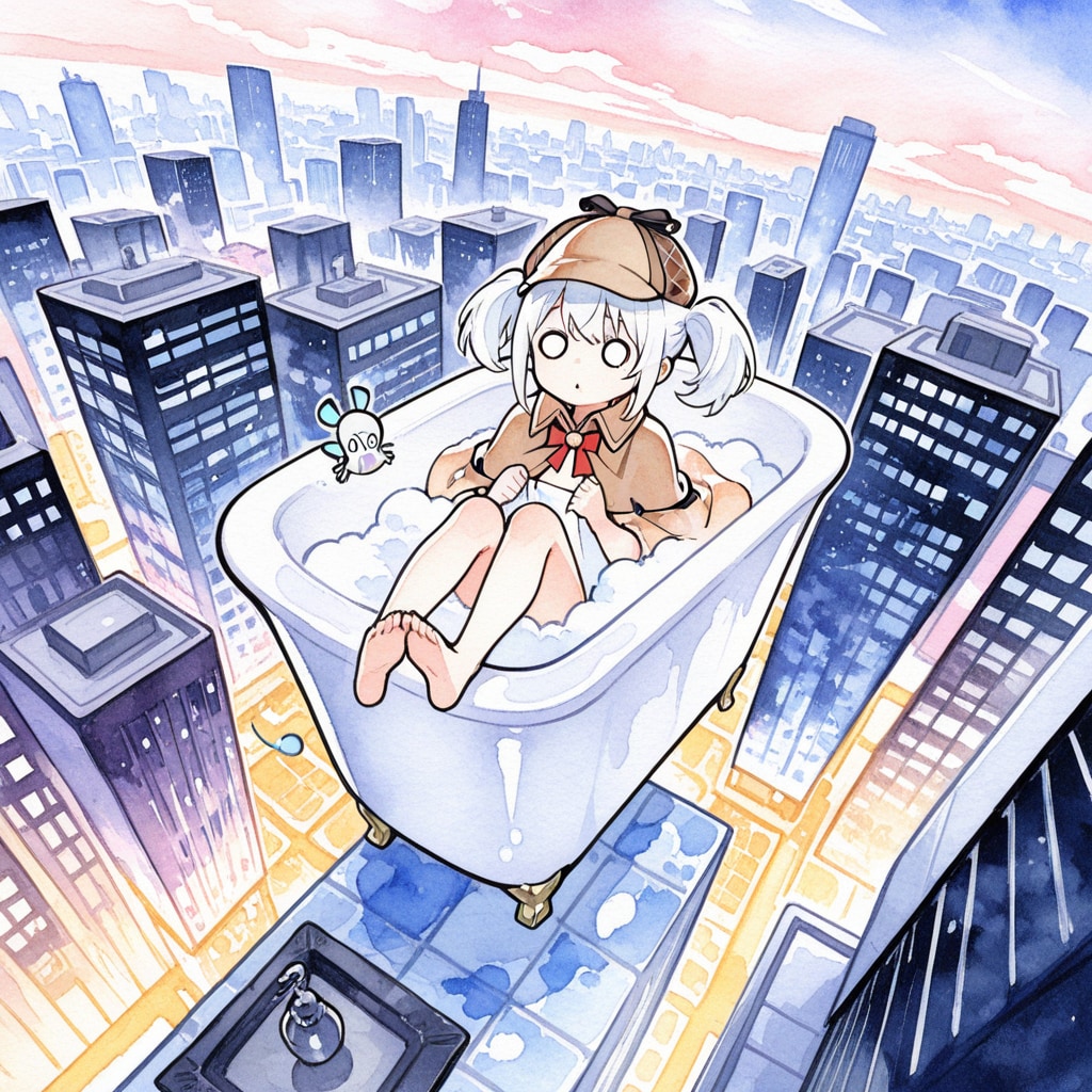 探偵の白髪ちゃん