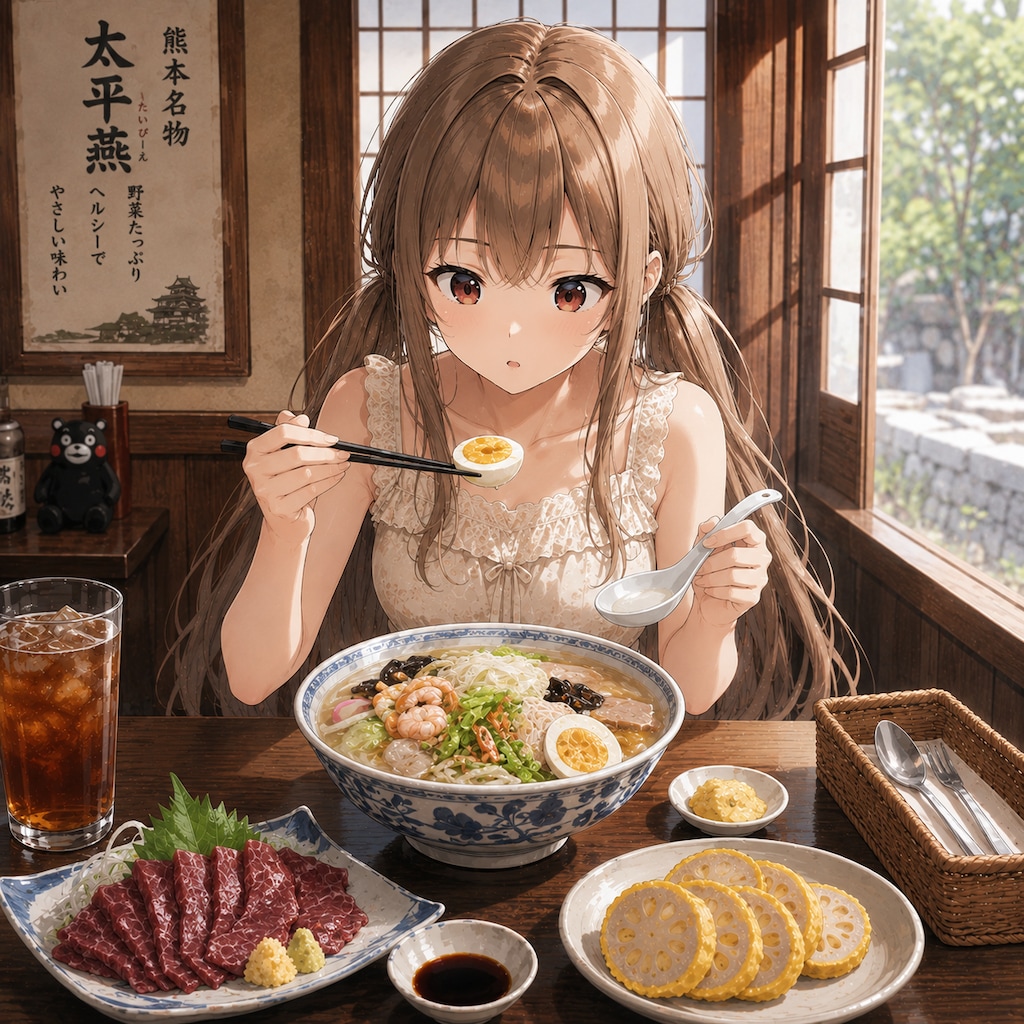 梢とランチ（５７）太平燕、うまかばい！！（おいしいよ！！）