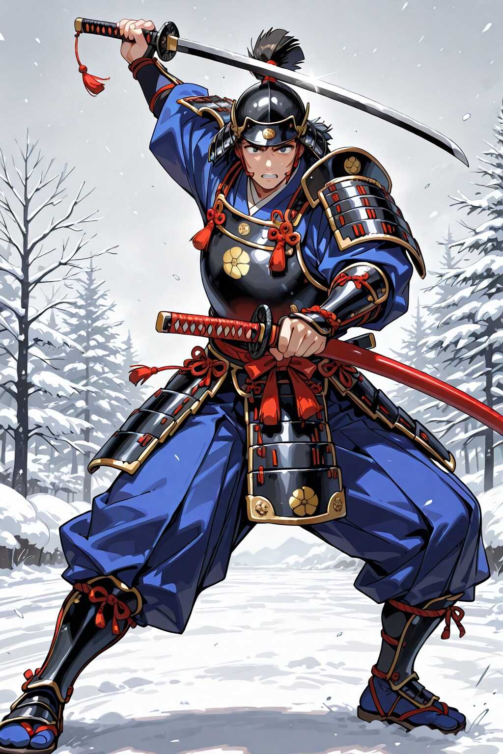 戦闘態勢の立花宗茂 | の人気AIイラスト・グラビア