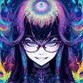 サイケデリックメガネガール 4枚目