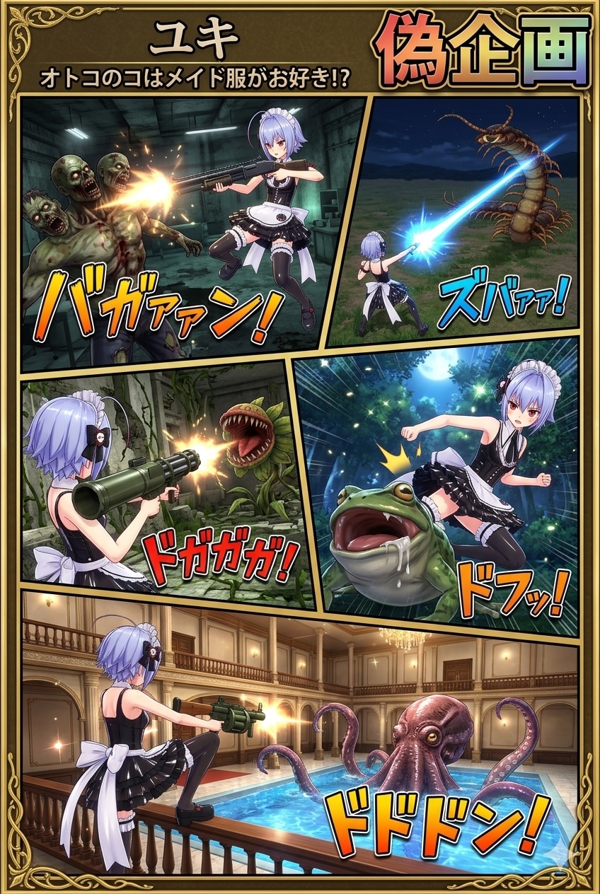 オトコのコはメイド服がお好き!?　ユキ | の人気AIイラスト・グラビア