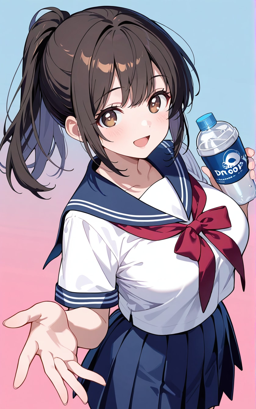 夏とセーラー服とスポドリ