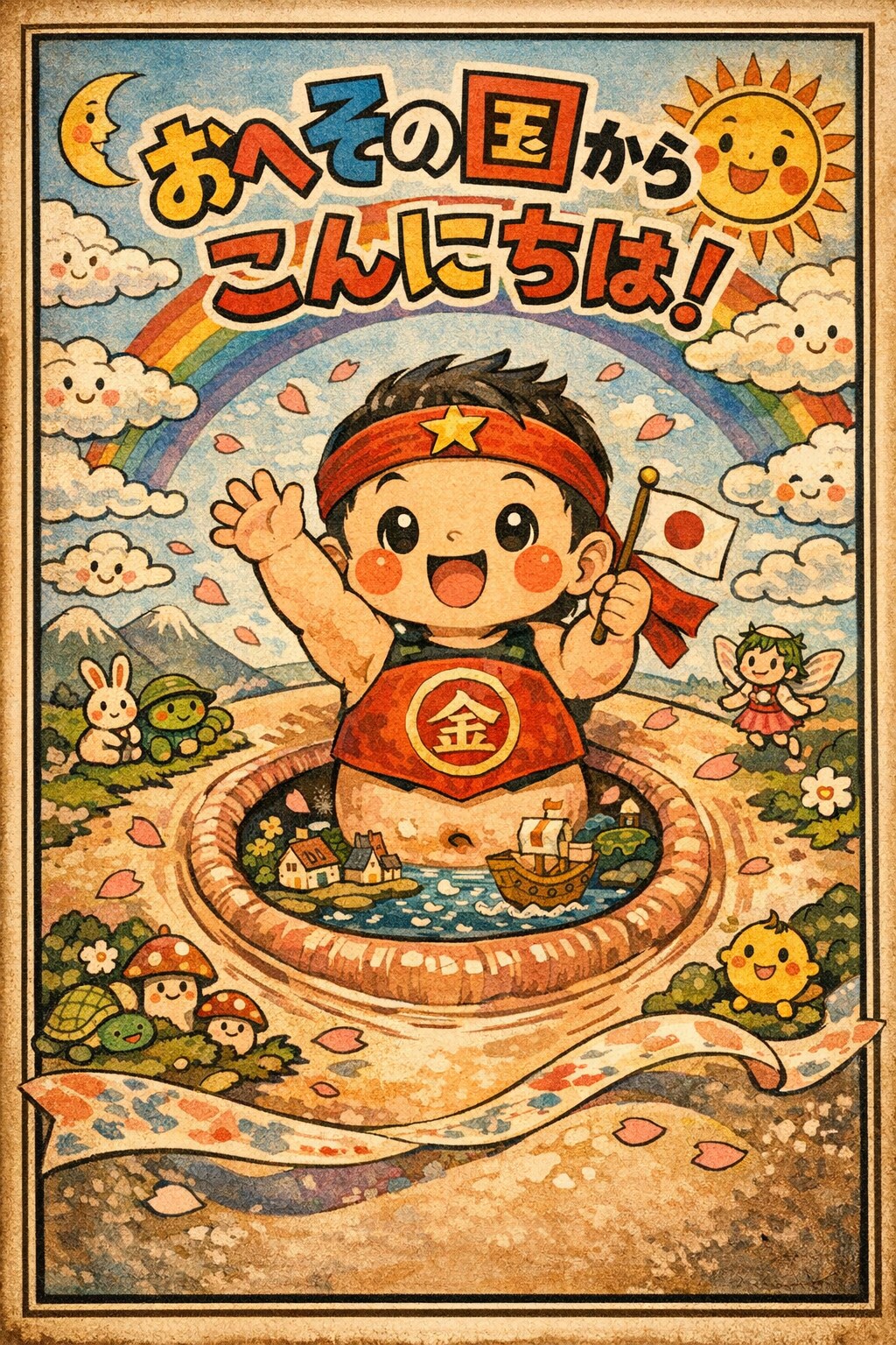 おへその国からこんにちは