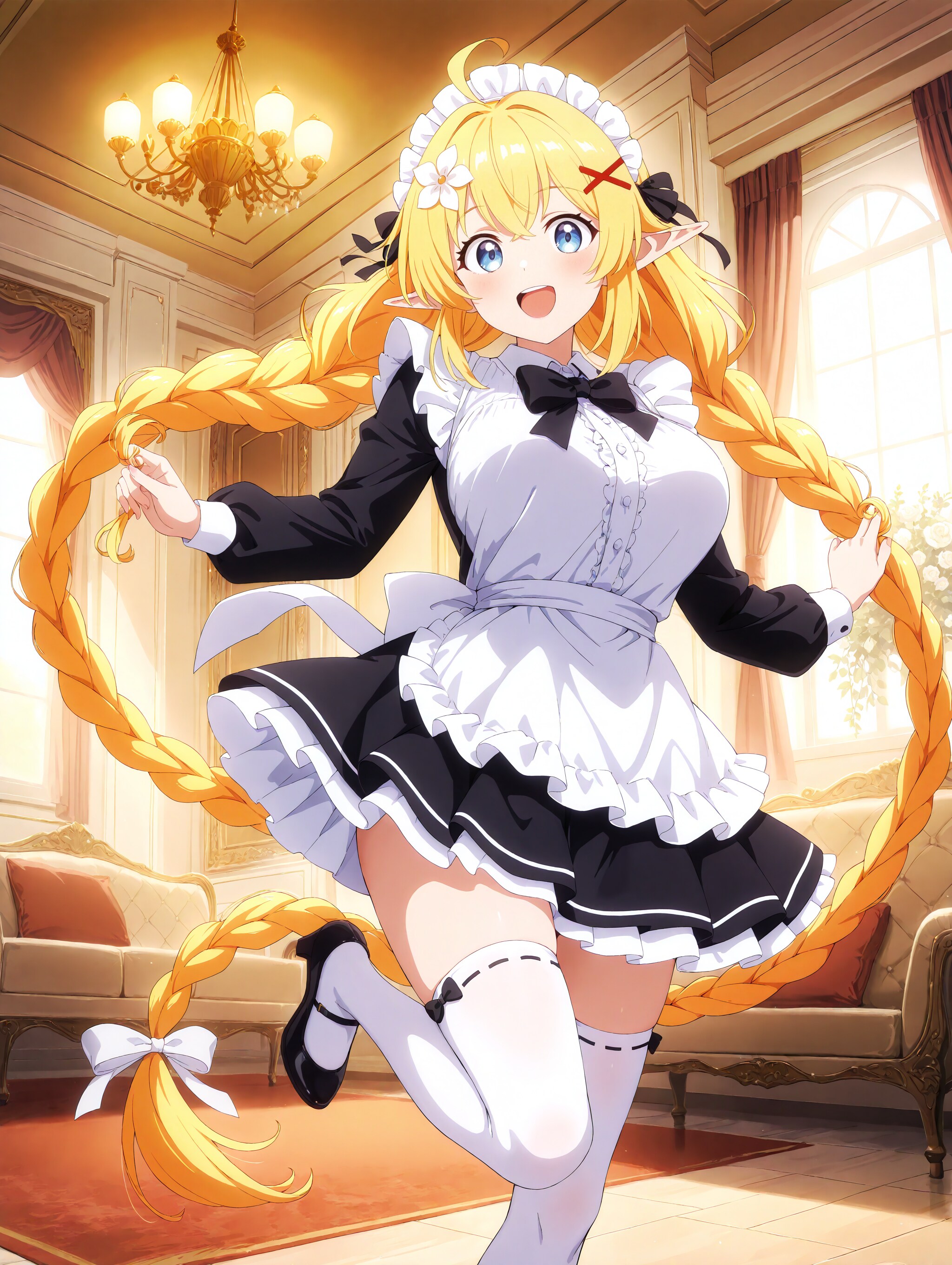 麗しいメイドエルフさん❤