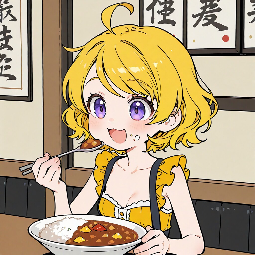 カレーライスユイちゃん | の人気AIイラスト・グラビア