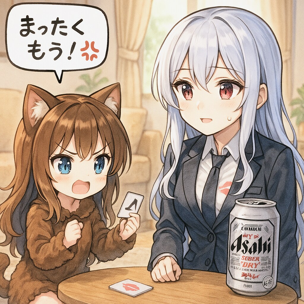 おままごとする小さな女の子