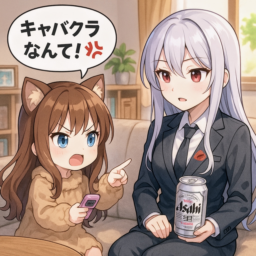 おままごとする小さな女の子