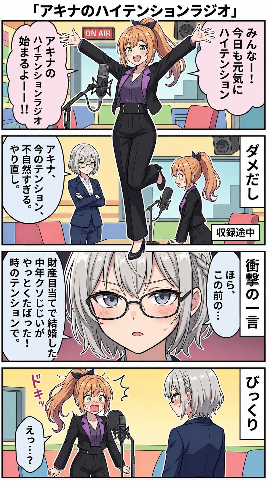 【回答】ハイテンションの心情