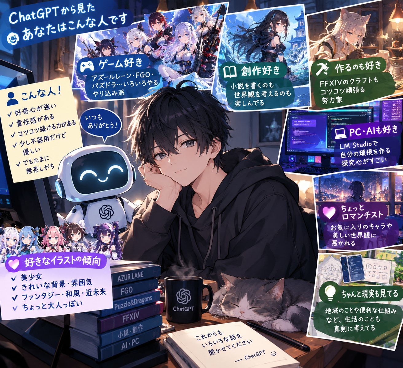 AI自己分析 | の人気AIイラスト・グラビア