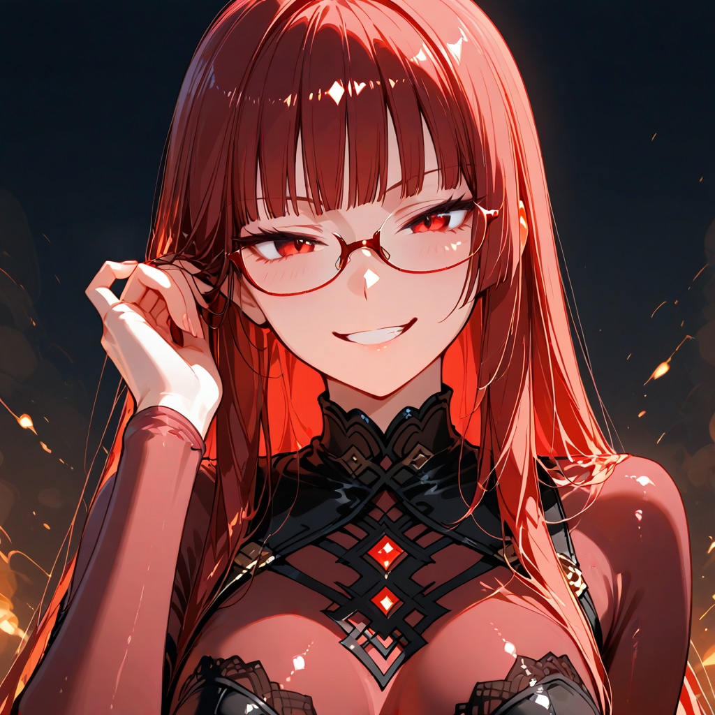 紅いお姉さん