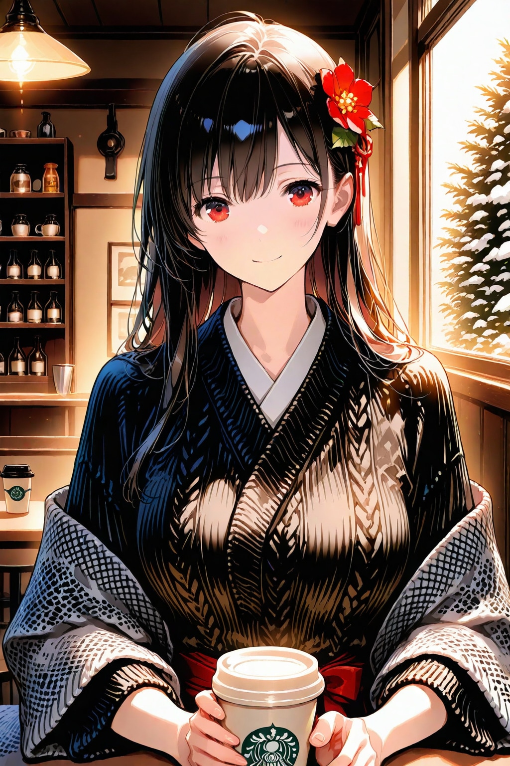 トキヒメ(ニット着物)