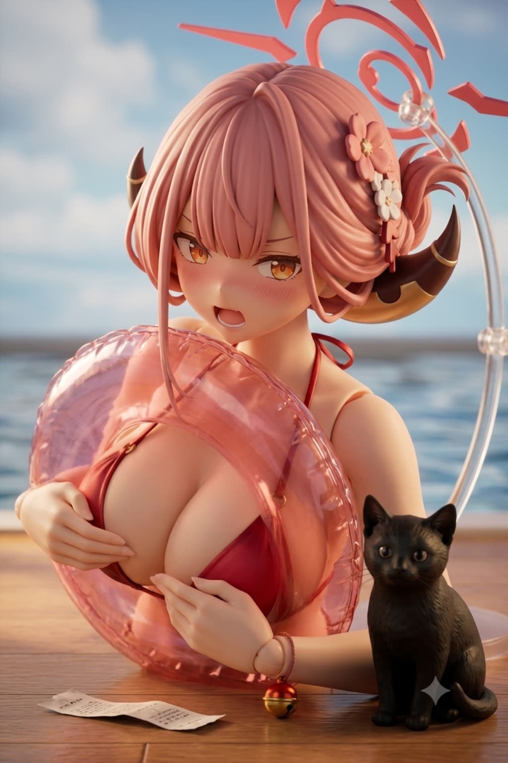 ブルーアーカイブ 陸八魔アル　アクリルドールフィギュア