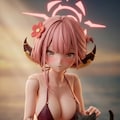 ブルーアーカイブ 陸八魔アル　アクリルドールフィギュア 6枚目