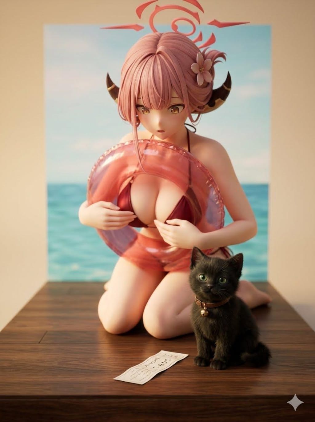 ブルーアーカイブ 陸八魔アル　アクリルドールフィギュア