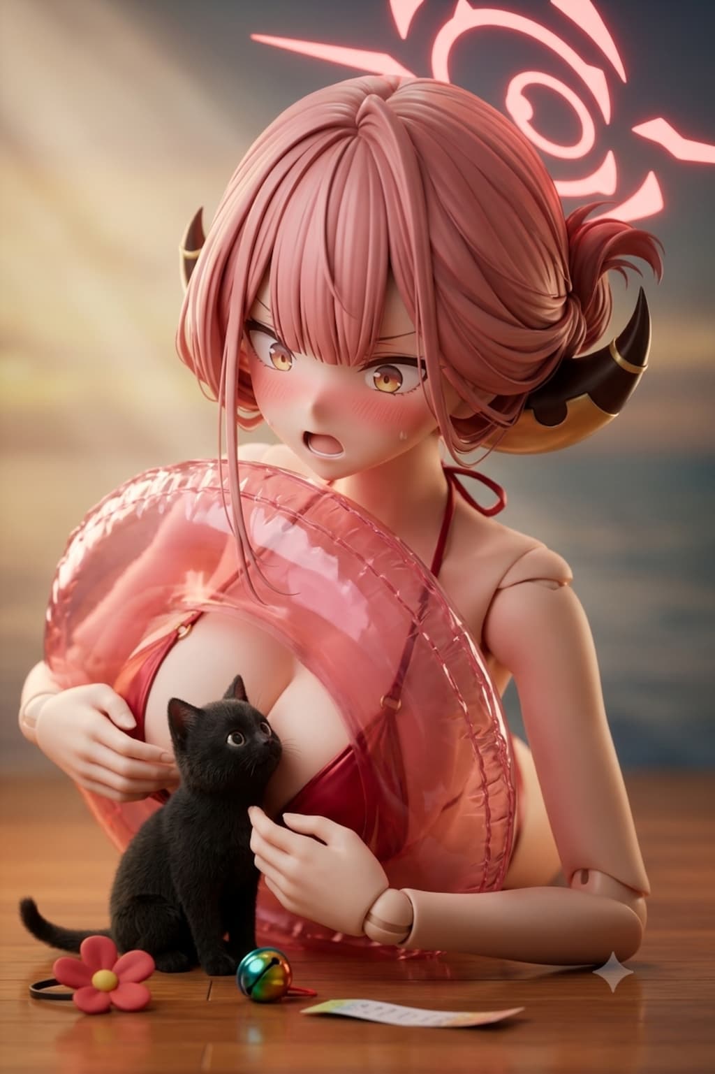 ブルーアーカイブ 陸八魔アル　アクリルドールフィギュア
