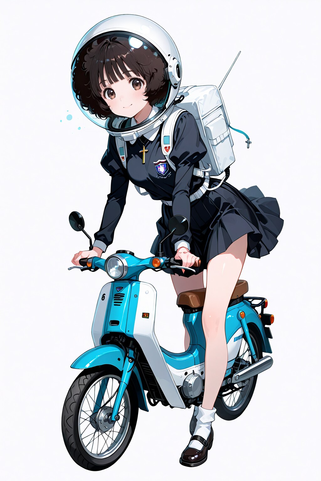 アフワちゃんのヘルメット | の人気AIイラスト・グラビア