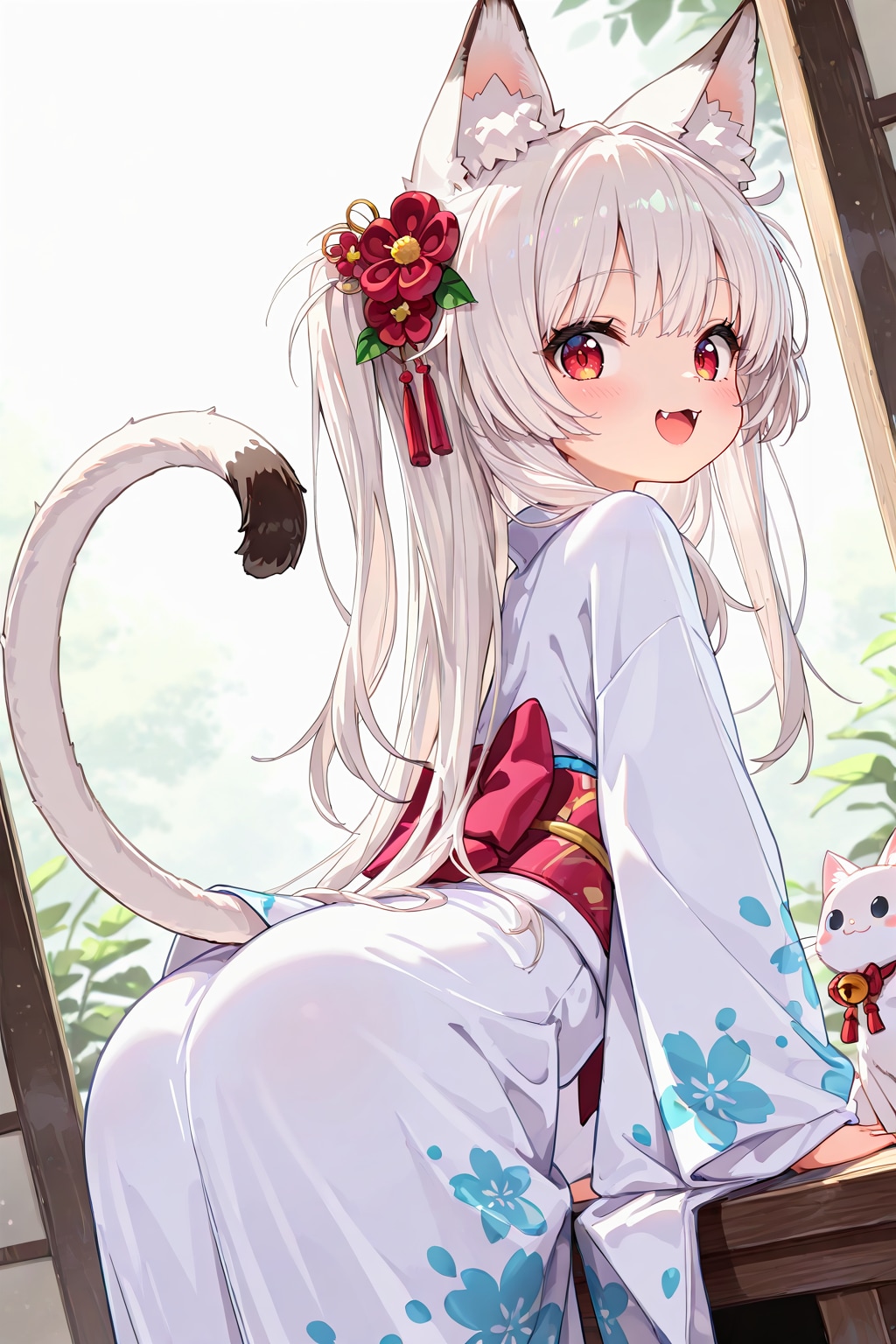 【がぞうどうぞ】御神体様に色んな尻尾を付けてみた