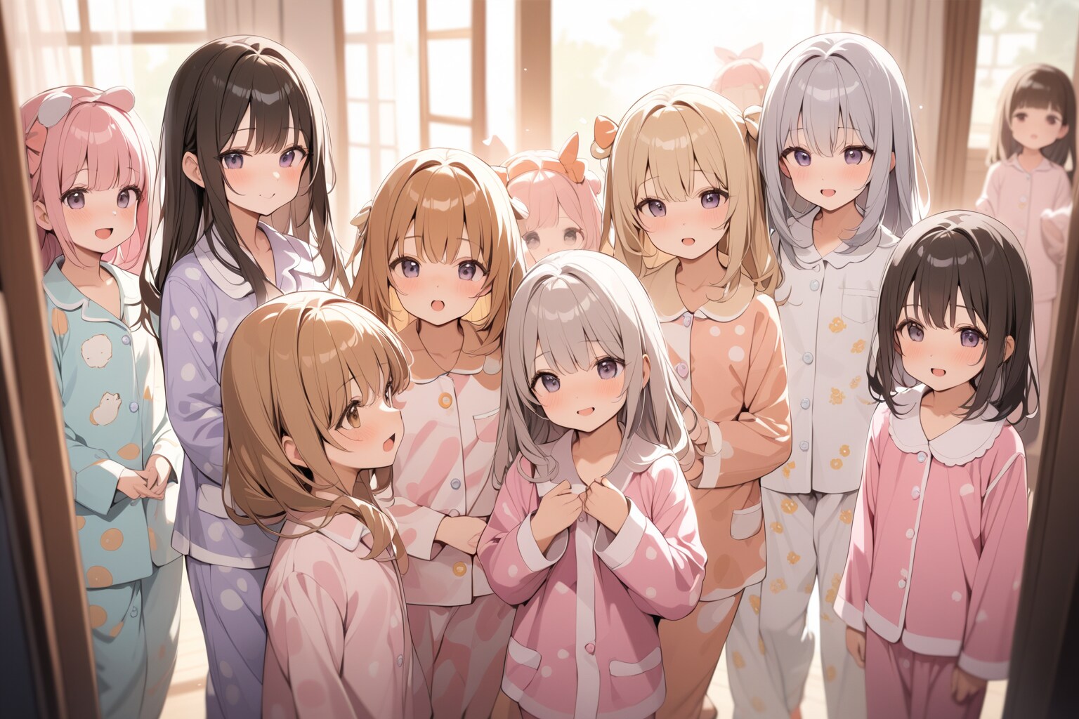 お泊り会です！