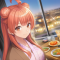 旅館で爆食い生誕祭🎉 3枚目