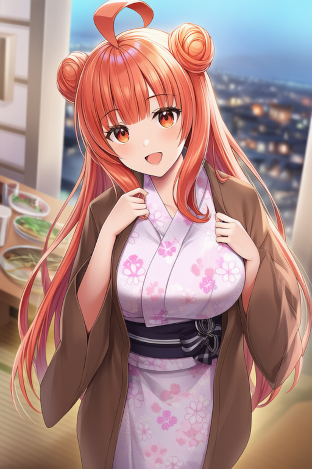旅館で爆食い生誕祭🎉