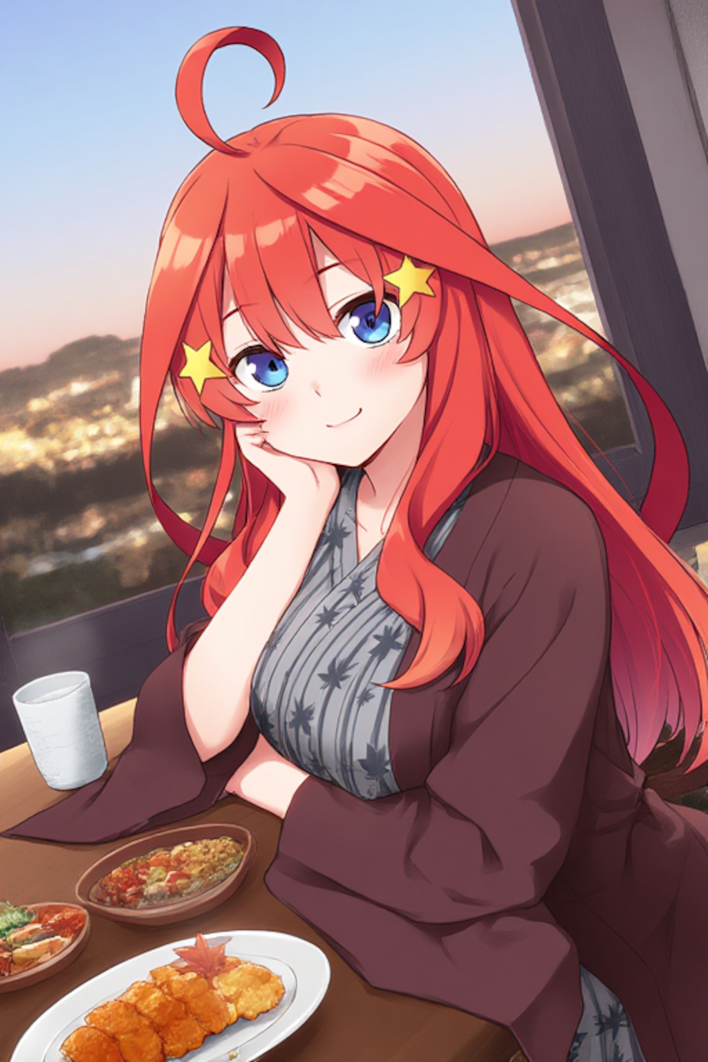 旅館で爆食い生誕祭🎉
