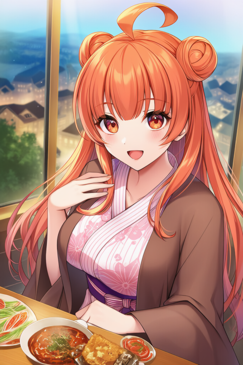旅館で爆食い生誕祭🎉