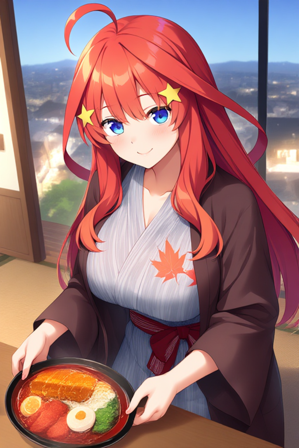 旅館で爆食い生誕祭🎉