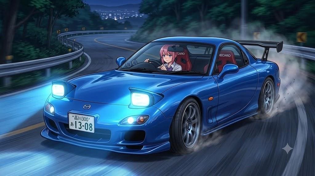 ピンクアプドゥちゃん🩷 RX-7 FD3S ブーストUP仕様