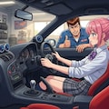 ピンクアプドゥちゃん🩷 RX-7 FD3S ブーストUP仕様 2枚目