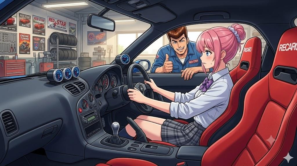 ピンクアプドゥちゃん🩷 RX-7 FD3S ブーストUP仕様