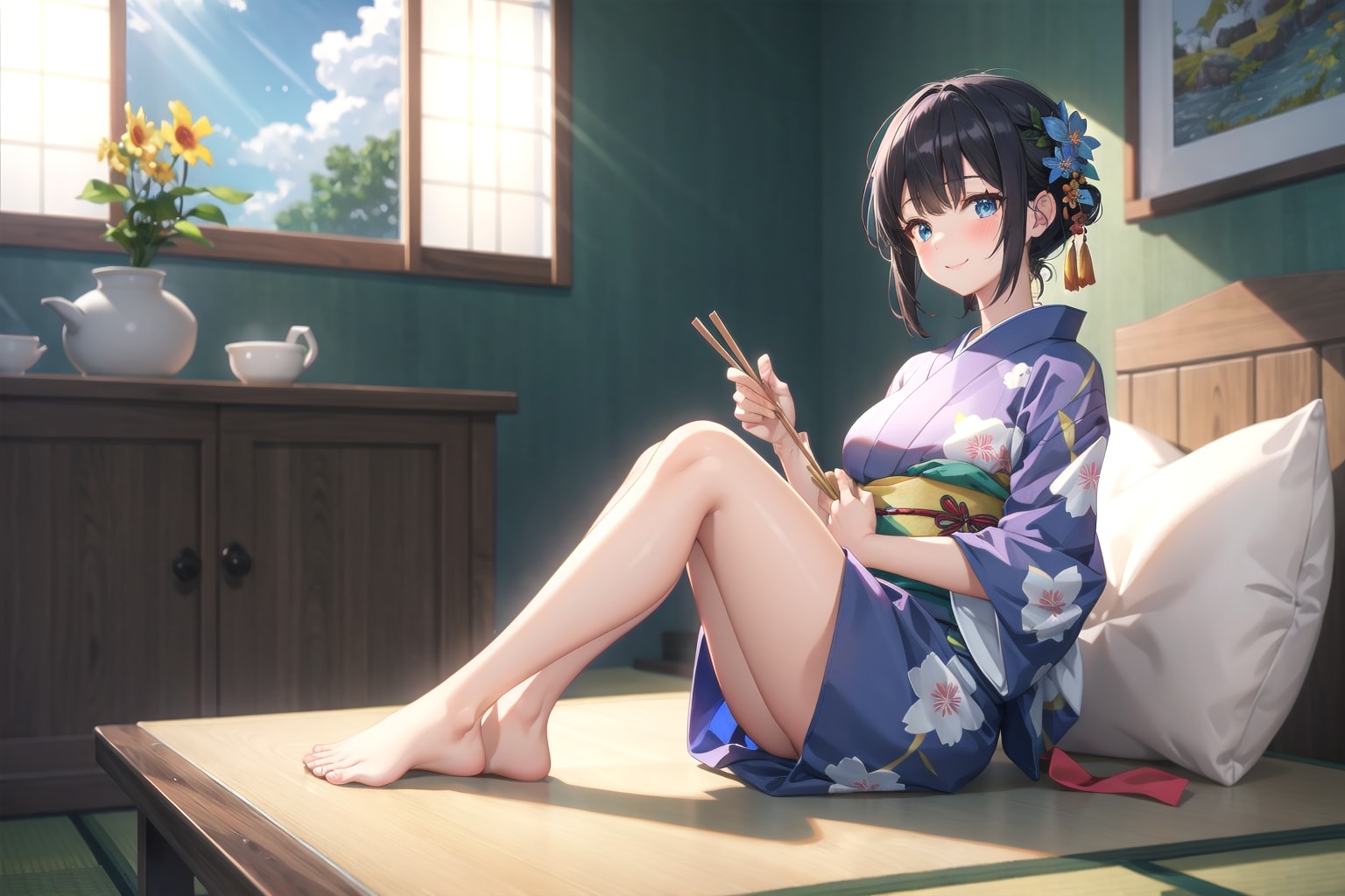 朝のお食事