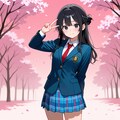 桜と高校生になった彼女と 4枚目
