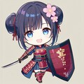 サムライガール、ちびだんごちゃん🍡✨ 3枚目