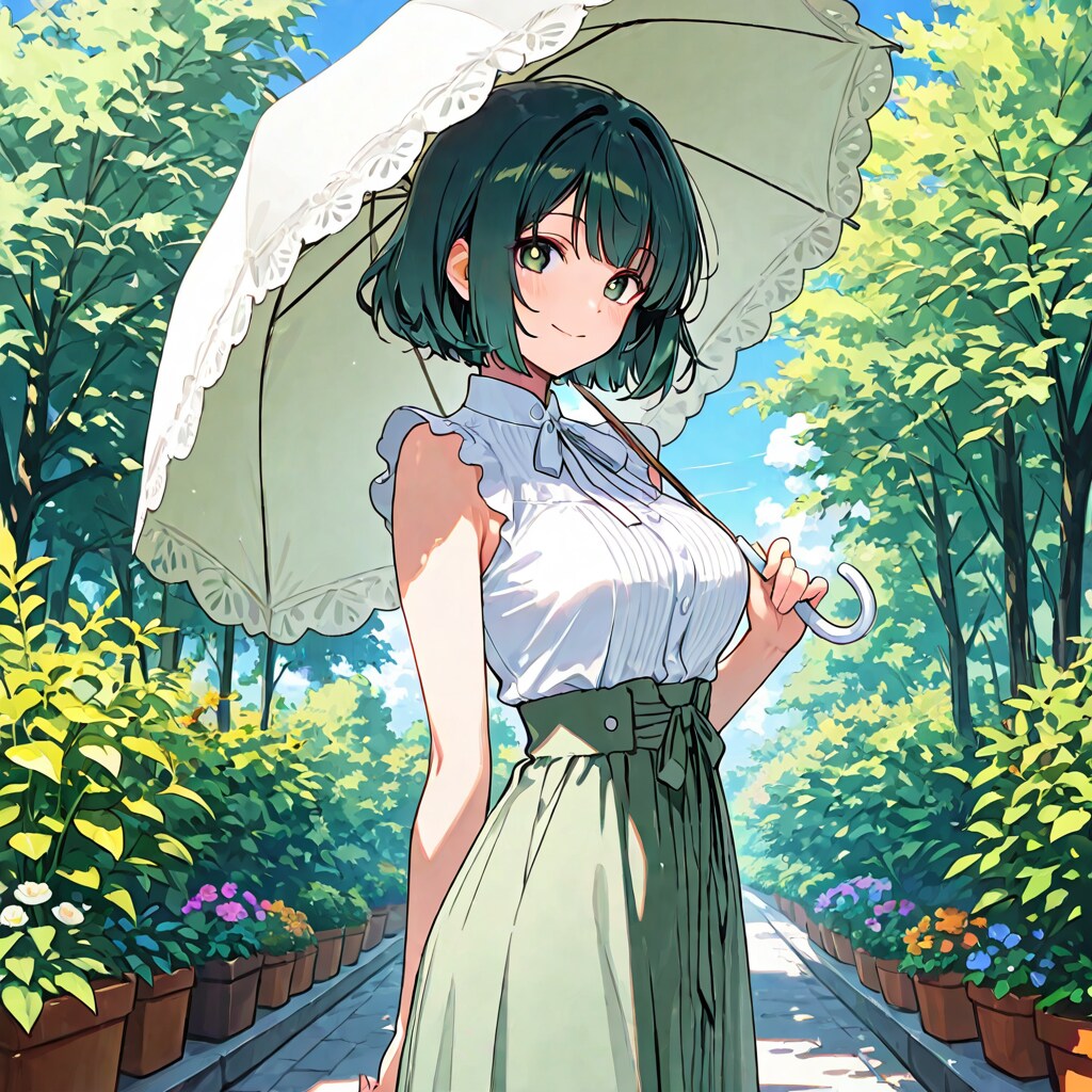 芽生ちゃんの日傘（FA）