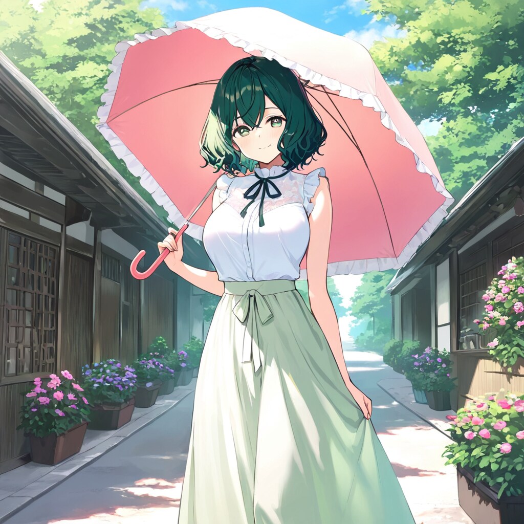 芽生ちゃんの日傘（FA）
