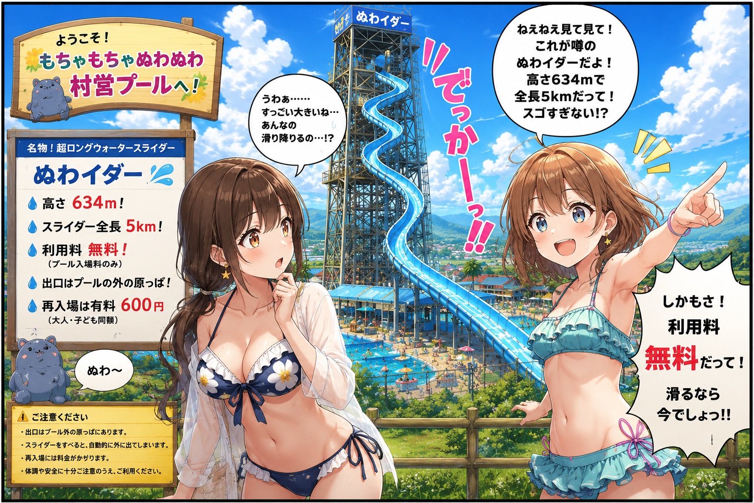 【4コマ漫画】ぬわイダーの罠