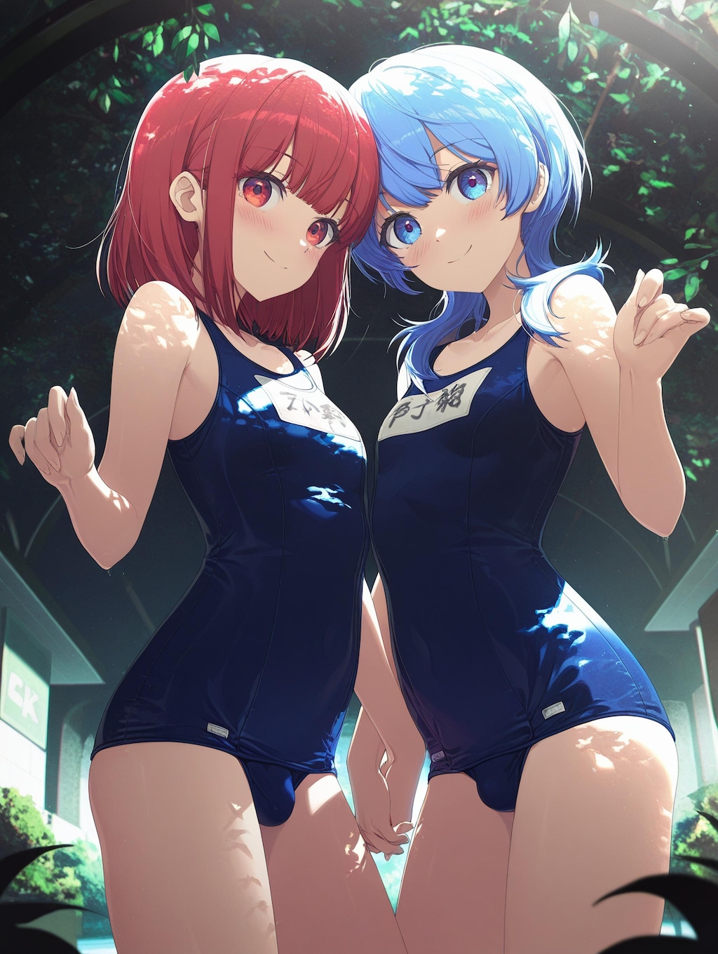 スク水の男の娘