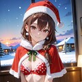 歩美 サンタコス R15 4枚目