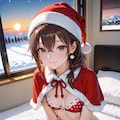 歩美 サンタコス R15 8枚目
