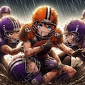 🏈泥まみれの女子アメフト 120 4枚目