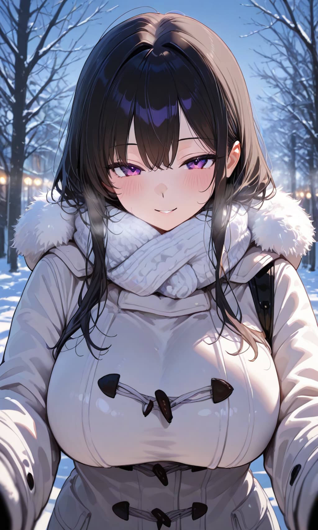 寒い冬のジャケット