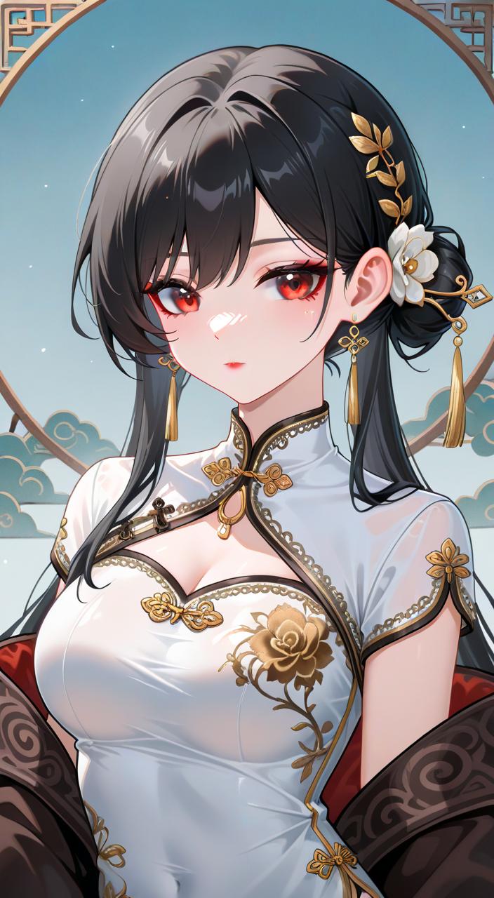 白と青