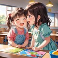 お友達と楽しい幼稚園 2枚目