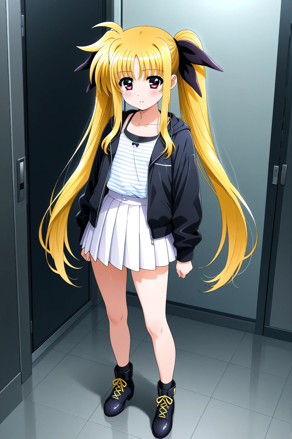 フェイト➡　遊びにきました