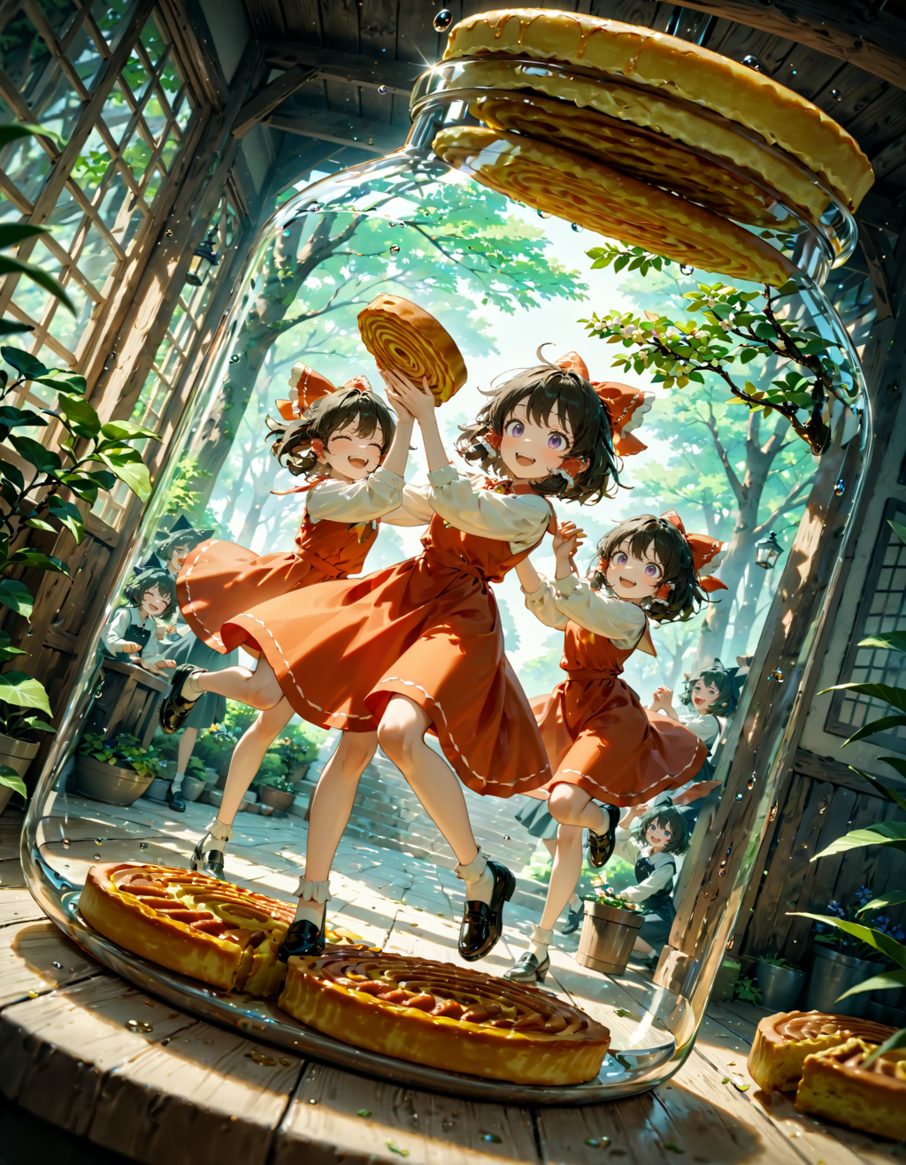 今日は何の日？　三姉妹の日。バウムクーヘンの日　その２