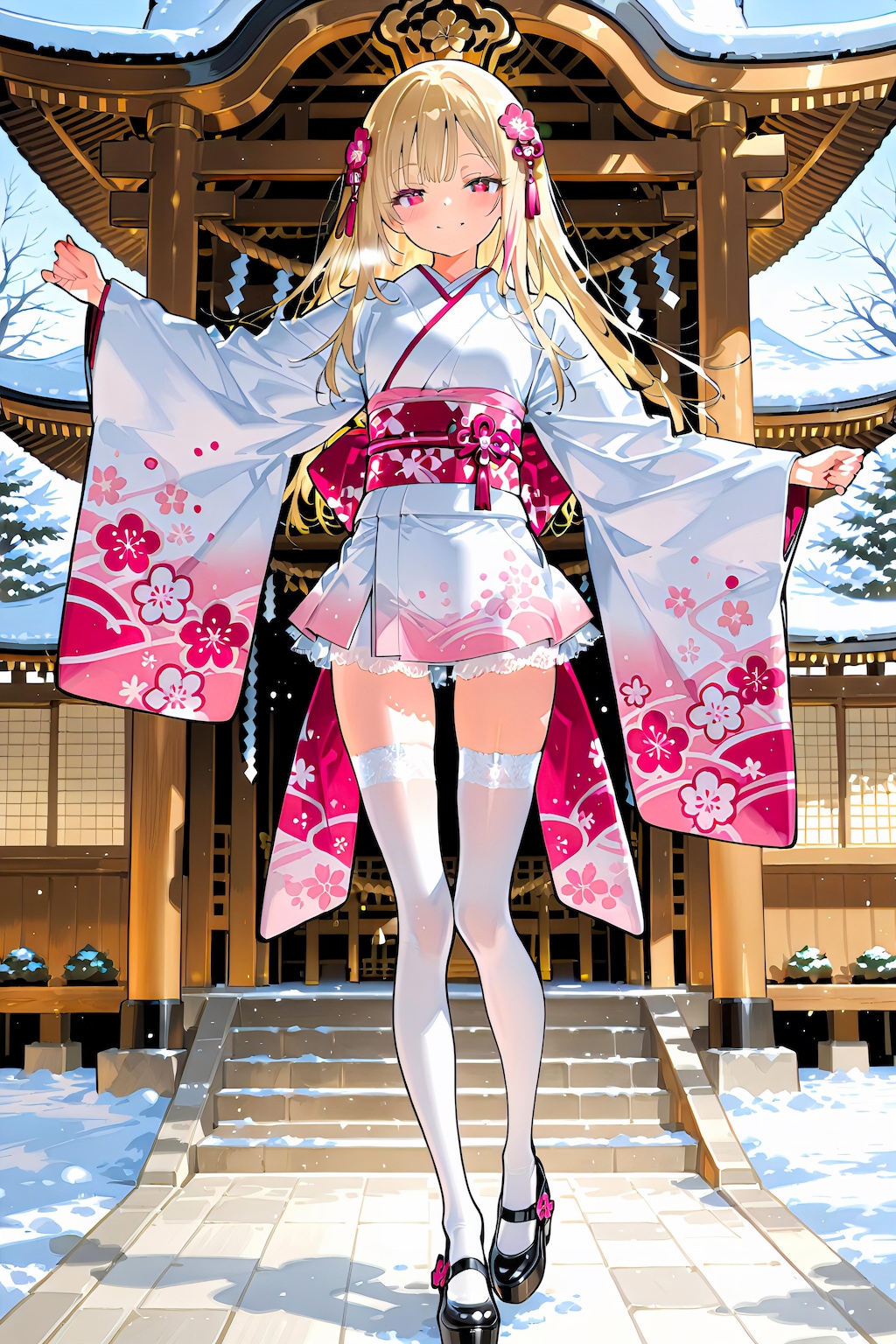 フェニちゃんの初詣