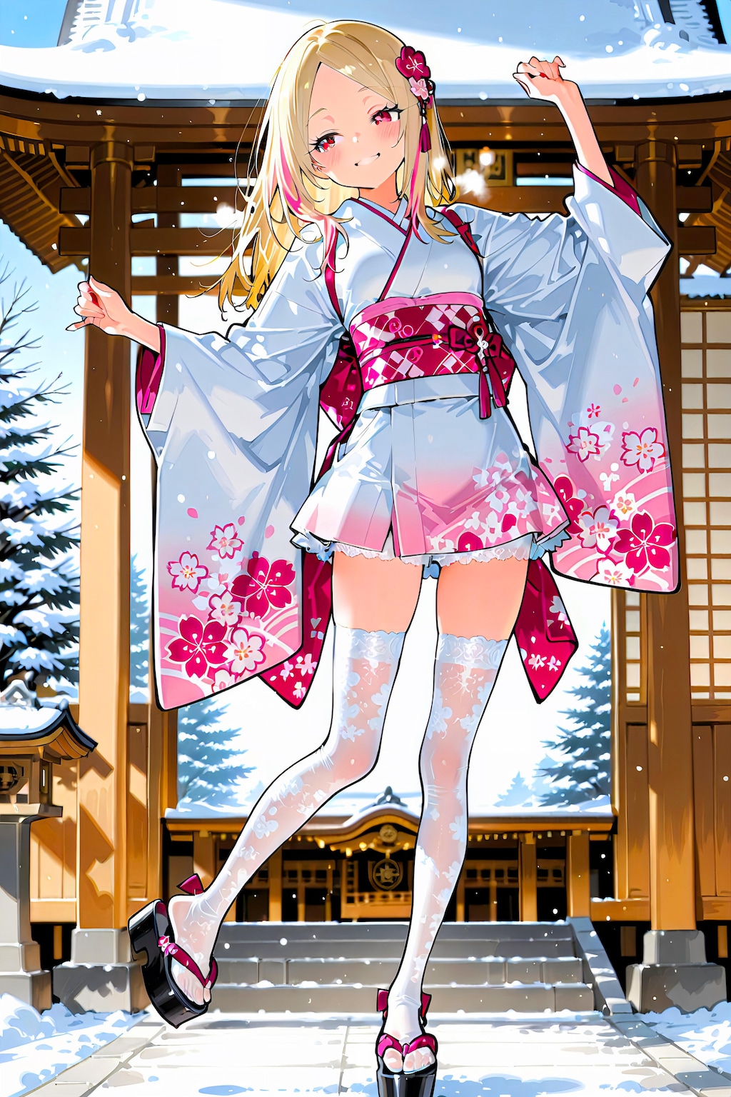 フェニちゃんの初詣